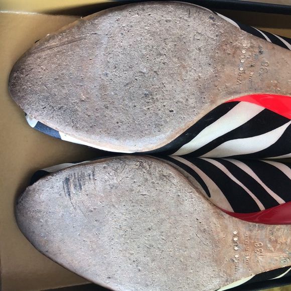 Zebra striped ladies mule - Picture 7 of 8